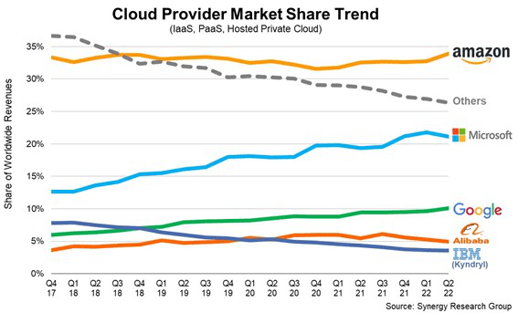 Croud_Provider_Market_Share_Trend